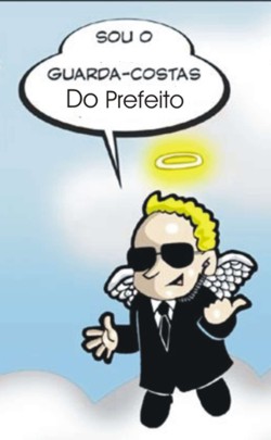 BUXIXO: violência e rejeição histórica faz prefeito do município de Divinópolis-MG mudar hábitos, agora circula com guarda-costas guarda costa do prefeito